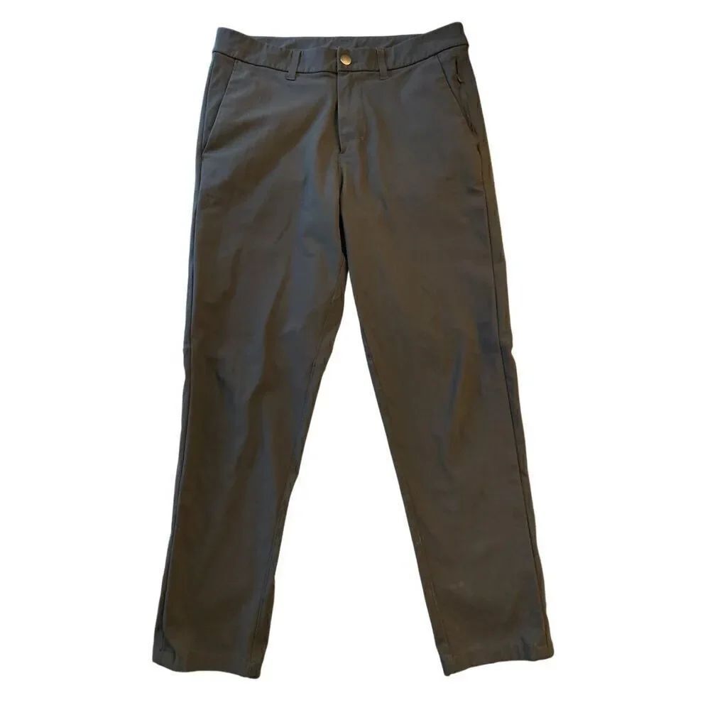 Lululemon Commission Pant Slim *Warpstreme 32" gray men's size 30